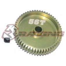 3RACING 64 PITCH PINION GEAR 56T (7075 W/ HARD COATING)