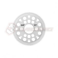 3RACING 64 Pitch Spur Gear 97T Ver 2