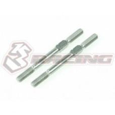 3RACING 64 Titanium 3mm Turnbuckle - 38mm (2 Pcs)