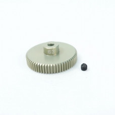 3RACING 64 PITCH PINION GEAR 63T (7075 W/ HARD COATING) 3RACING 64 PITCH PINION GEAR 63T (7075 W/ HARD COATING)