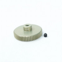 3RACING 64 PITCH PINION GEAR 64T (7075 W/ HARD COATING) 3RACING 64 PITCH PINION GEAR 64T (7075 W/ HARD COATING)