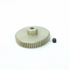 3RACING 64 PITCH PINION GEAR 65T (7075 W/ HARD COATING) 3RACING 64 PITCH PINION GEAR 65T (7075 W/ HARD COATING)