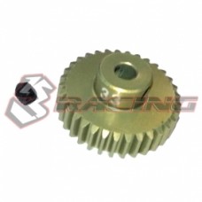 3RACING 48 Pitch Pinion Gear 33T (7075 w/ Hard Coating)