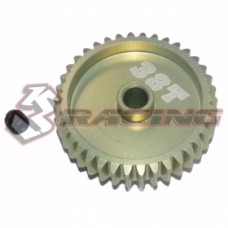 3RACING 48 Pitch Pinion Gear 38T (7075 w/ Hard Coating)