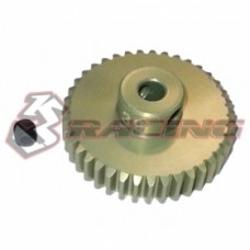 3RACING 48 Pitch Pinion Gear 39T (7075 w/ Hard Coating)