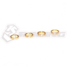 3RACING M5 x 7 X 1.5 Brass Axle Spacer