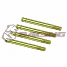 3RACING Damper Shaft Titanium Coated 