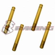 3RACING Titanium Coated Damper Shock Shaft For #SAK-U314/PK