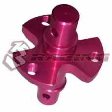 3RACING 7075 Aluminum Front Spool Solid Axle - Pink