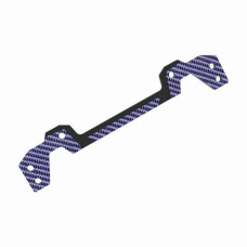 3RACING D6 Carbon Fiber Graphite Rear Body Post Plate Color BLUE