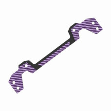 3RACING D6 Carbon Fiber Graphite Rear Body Post Plate Color PURPLE