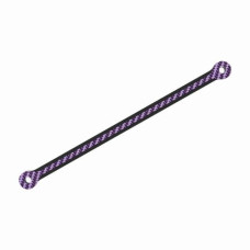 3RACING D6 Carbon Fiber Graphite Rear Body Post Stiffener Plate Color PURPLE