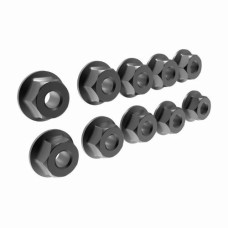 3RACING D6 M3 Serrated face nut