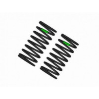 3RACING D6 Shock Spring M1.2 x 14 x 34mm 9.5T (2 pcs) GREEN