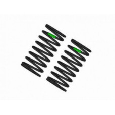 3RACING D6 Shock Spring M1.2 x 14 x 34mm 9.5T (2 pcs) GREEN