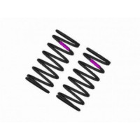 3RACING D6 Shock Spring M1.2 x 14 x 34mm 8T (2 pcs) PURPLE