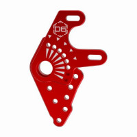 3RACING D6 Aluminum Motor Mount Heatsink for Auper D6 RED