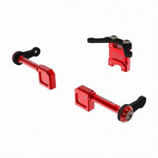3RACING D6 Aluminum Battery Tray for Auper D6 RED 3RACING D6 Aluminum Battery Tray for Auper D6 RED