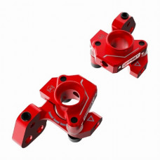 3RACING D6 Aluminum KPI knuckle for Auper D6 RED 3RACING D6 Aluminum KPI knuckle for Auper D6 RED