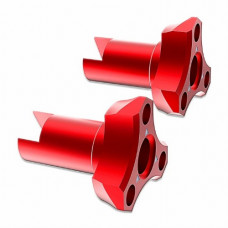 3RACING D6 Aluminum Wheel Adaptor for Auper D6 RED 3RACING D6 Aluminum Wheel Adaptor for Auper D6 RED