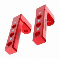 3RACING D6 Aluminum Front Body Post for Auper D6 RED 3RACING D6 Aluminum Front Body Post for Auper D6 RED