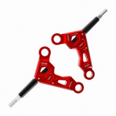 3RACING D6 Aluminum Front Upper Arm for Auper D6 RED 3RACING D6 Aluminum Front Upper Arm for Auper D6 RED