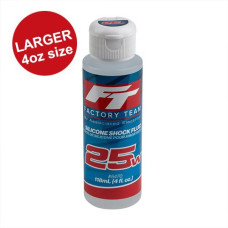 AE FT Silicone Shock Fluid, 25wt (275 cSt), 4oz.