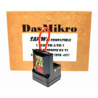 DasMikro SANWA SUPER RESPONSE FREE ANTENNA 4CH RECEIVER V3 FH-4 FH-3 FOR RC RACING DSK-482N