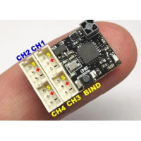 DasMikro FLYKSKY NB4 AFHDS3 Nano 4CH Tower Antenna Receiver DSK-250B