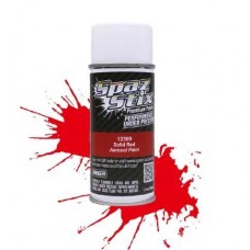 SPAZ STIX - Solid Red Aerosol Paint, 3.5oz Can