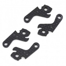 XPRESS LESS ACKERMANN GRAPHITE OPTION STEERING KNUCKLE PLATE FOR EXECUTE XQ1 XQ1S