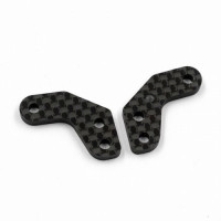 XPRESS XQ11 Graphite Knuckle Plate +1mm Offset Front 2pcs