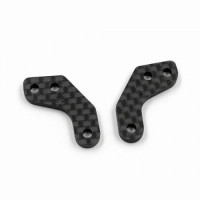 XPRESS XQ11 Graphite Knuckle Plate +0.75mm Offset Front 2pcs