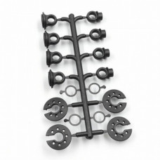 XPRESS XQ11 EXTRA SHORT SHOCK PLASTIC BALL END SET XPRESS XQ11 EXTRA SHORT SHOCK PLASTIC BALL END SET