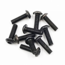 XPRESS Button Head Hex Screw 3x10mm 10pcs