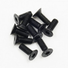 XPRESS Flat Head Hex Screw 3x8mm 10pcs