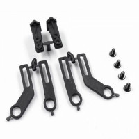 XPRESS XQ11 Composite Rear Post Body Mounts 2pcs For Xtreme / Zoo body