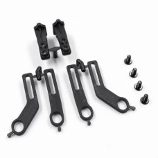 XPRESS XQ11 Composite Rear Post Body Mounts 2pcs For Xtreme / Zoo body