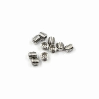 YEAH RACING STAINLESS STEEL M3X3MM HEX SOCKET SCREWS 10 PCS FOR PINION