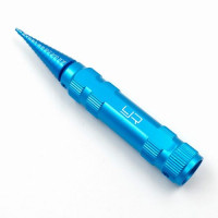 YEAH RACING Aluminum Bearing Inner Size Measurer and Tester BLUE