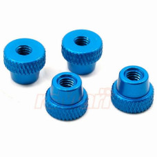 YEAH RACING CAR SETUP SYSTEM LOCK NUT BLUE