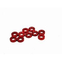HobbyPlus Aluminum Spacers 4mm X 1.4mm X 1mm - Speck B