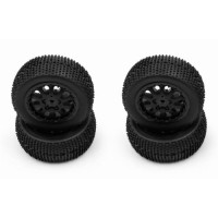 HobbyPlus Speck-SCT Tire Set ( Black )