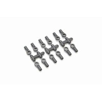 KYOSHO Ball End(5.8mm/Black/12pcs) LA43B KYOSHO Ball End(5.8mm/Black/12pcs) LA43B