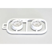 KYOSHO Multi Wheel II N/Offset 2.5(White/RE30/2pcs) MZH131W-N25B