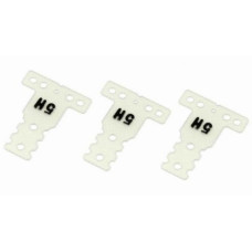 KYOSHO FRP RearSus Plate(0.5Hard/3pcs/MR03MM/LM/MM2）MZW437H