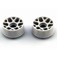 MARKA V1 Mini-Z 2WD CNC Delrin REAR Wheel 11x20mm (LIGHT GREY) +3 offset