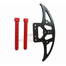 NEXX Racing Mini-Z Lexan GT Car Body Carbon Front Bumper