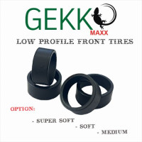 NEXX Racing Gekko Maxx Low Profile Front Tires F8.5 (4pcs) MEDIUM NEXX Racing Gekko Maxx Low Profile Front Tires F8.5 (4pcs) MEDIUM