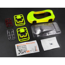PN Racing CONCEPT C9 PRE-CUT ABS CAR BODY KIT YELLOW VERSION FOR MINI-Z